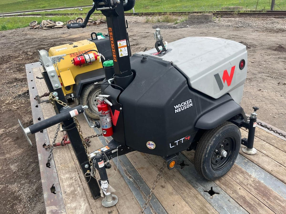 2024 Wacker Neuson LTT4 Diesel, Kohler KDW702, Deep Sea Controller, Auto Start, LED 320W, Bypass Outlet, T3