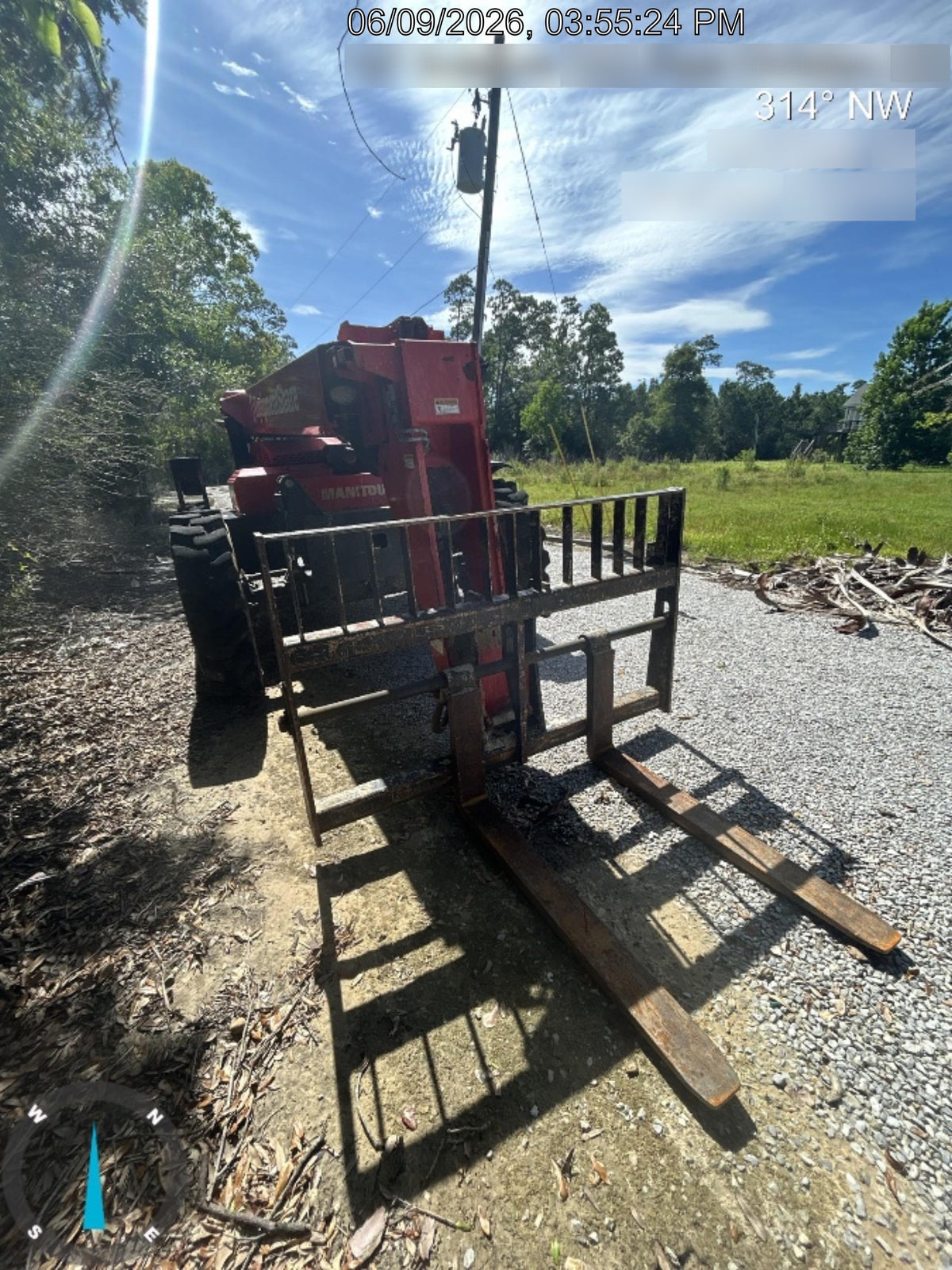 2020 Manitou MTA8044 Canopy, Solid Tires, Work Lights, Beacon, Aux Hydraulics, Back up Alarm, Lifting Eye, Mirrors, ES Keypad