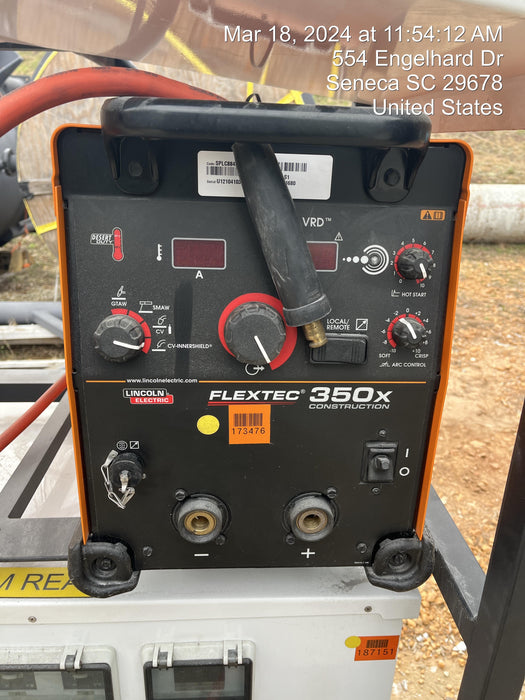 2021 LINCOLN ELECTRIC FLEXTEC 350X