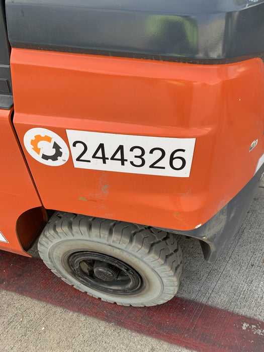 2022 TOYOTA 8FGU25 LP w/ Scale