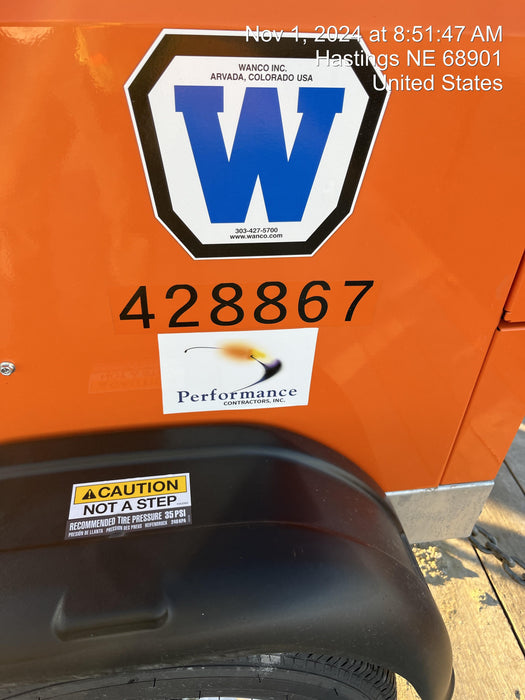 2024 Wanco WLTT-4MM4K Diesel, Deep Sea Controller, Shore Power Plug, Auto Start, (4) 350W LED Floodlights, 4kW Generator, 60 Gal Fuel Tank, 2" Ball, T3