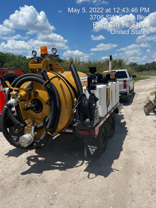 2022 Vac-Tron LP573XDT T4 Koehler Diesel Engine, 500 Gallon Debris Tank, x2 100 Gallon Water Tanks