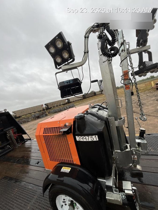 2024 Wanco WLTT-4MM4K Diesel, Deep Sea Controller, Shore Power Plug, Auto Start, (4) 350W LED Floodlights, 4kW Generator, 60 Gal Fuel Tank, 2" Ball, T3