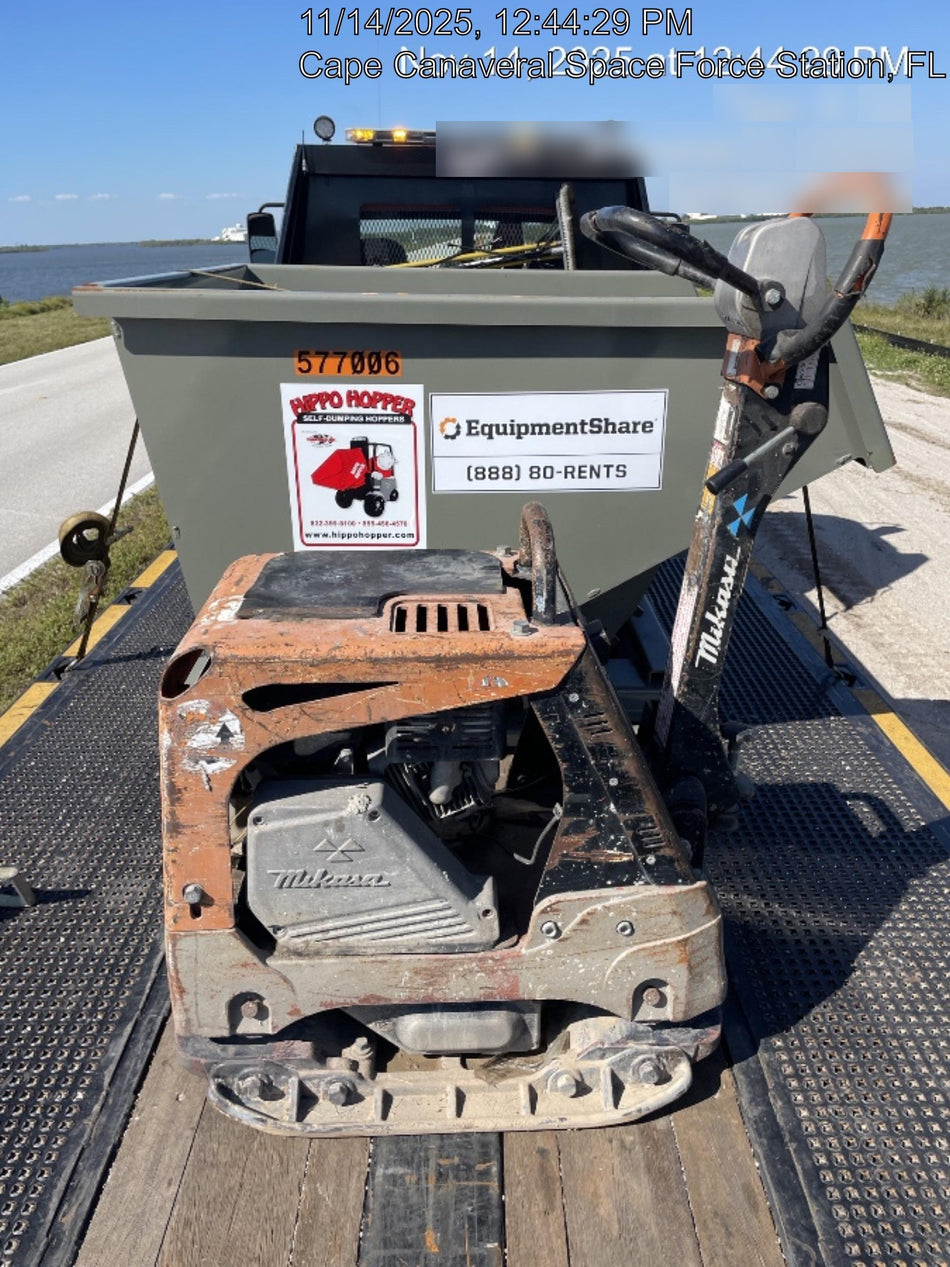 2022 Multiquip MVH408GH Reversible Plate Compactor, Gas