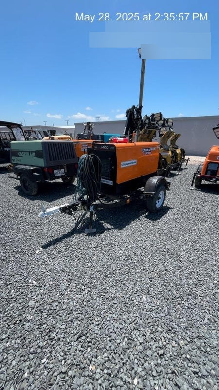 2022 Lincoln Electric LE400 Kubota V1505, Trlr, Cable Rack, Light Kit, ES Decals, T3