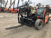 2020 JLG G5-18A Cab/Heat/Air, NM Solid Tires, Beacon w/48" Carriage, 48" Pallet Forks