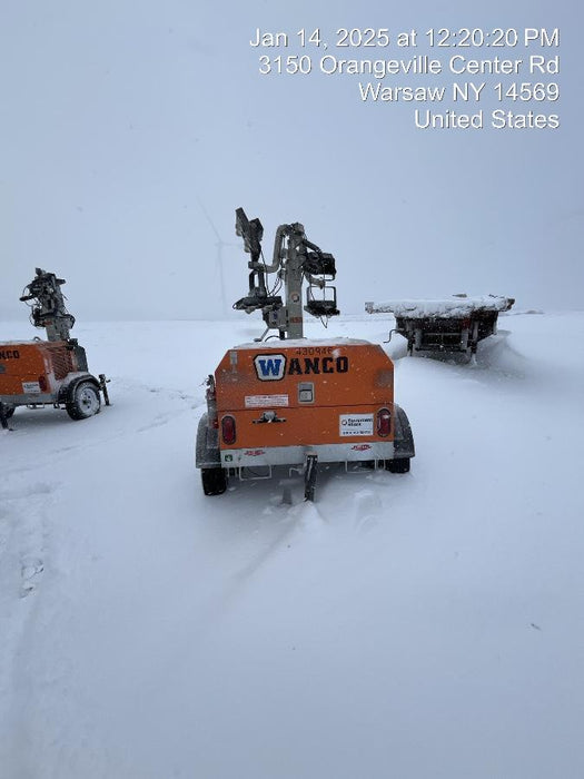 2024 Wanco WLTT-4MM4K Diesel, Deep Sea Controller, Shore Power Plug, Auto Start, (4) 350W LED Floodlights, 4kW Generator, 60 Gal Fuel Tank, 2" Ball, T3