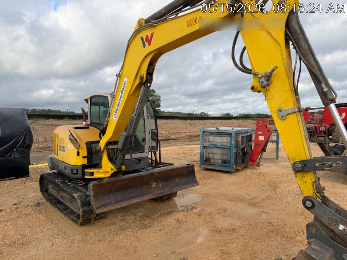 2018 Wacker Neuson ET90 ET90 18K Excavator, Cab, Hydraulic Thumb , Bucket 36, 24", 12"