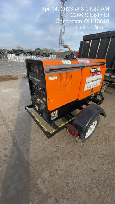 2021 Lincoln Electric Vantage 322 Vantage 322 Ready Pak 3 w/ Decals, ORANGE (includes trailer, cable rack, fender light kit) NO Telematics