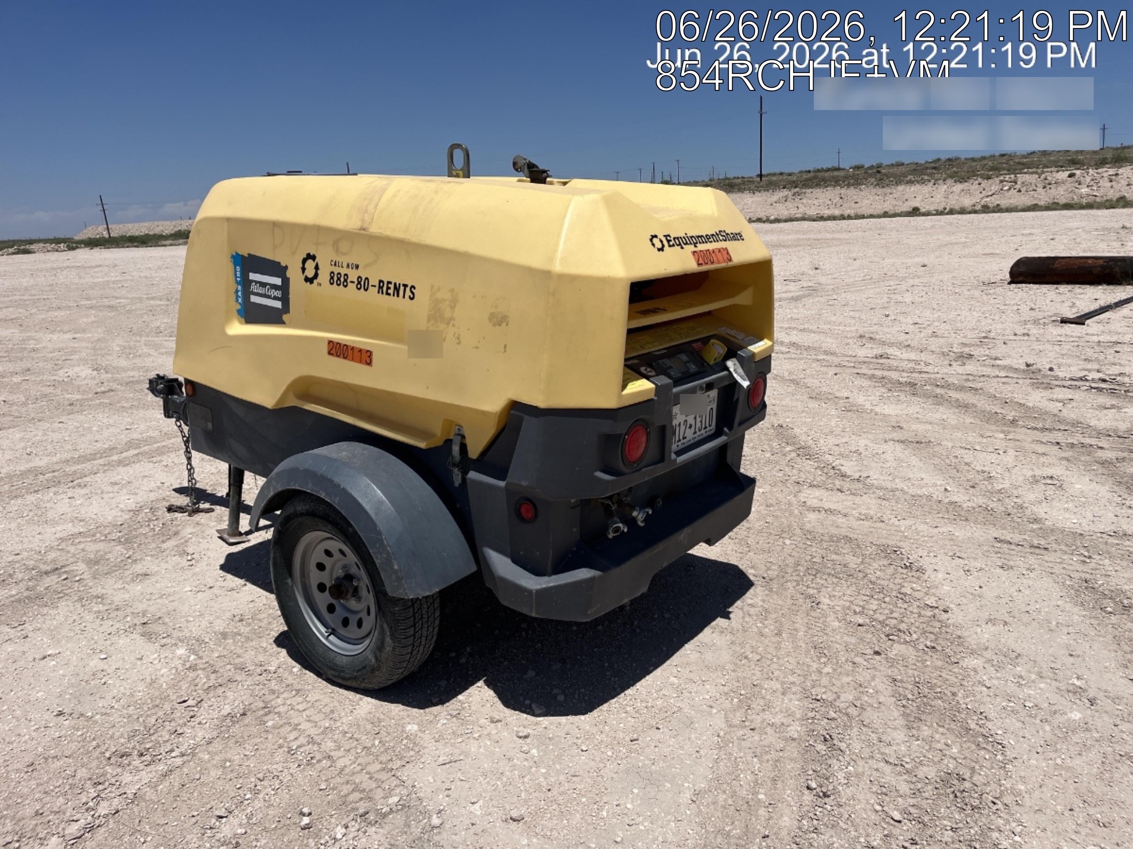 2022 ATLAS COPCO XAS188 CWK