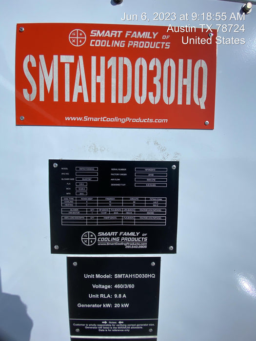2022 SMARTECH SMTAH1D030HQ