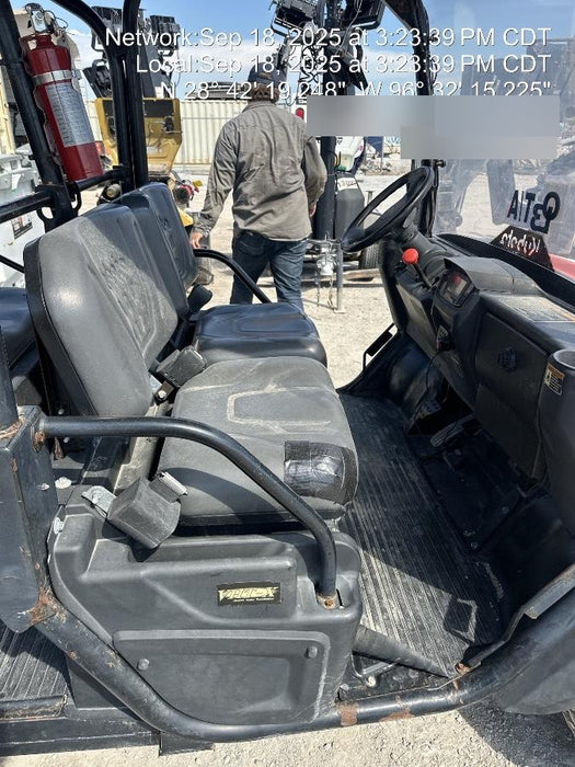 2020 Kubota RTV-X1140W-H Canopy, Diesel, 2 Seater, HDWS Tires, Windshield, Back up Alarm, Amber Strobe Light, Cargo Box