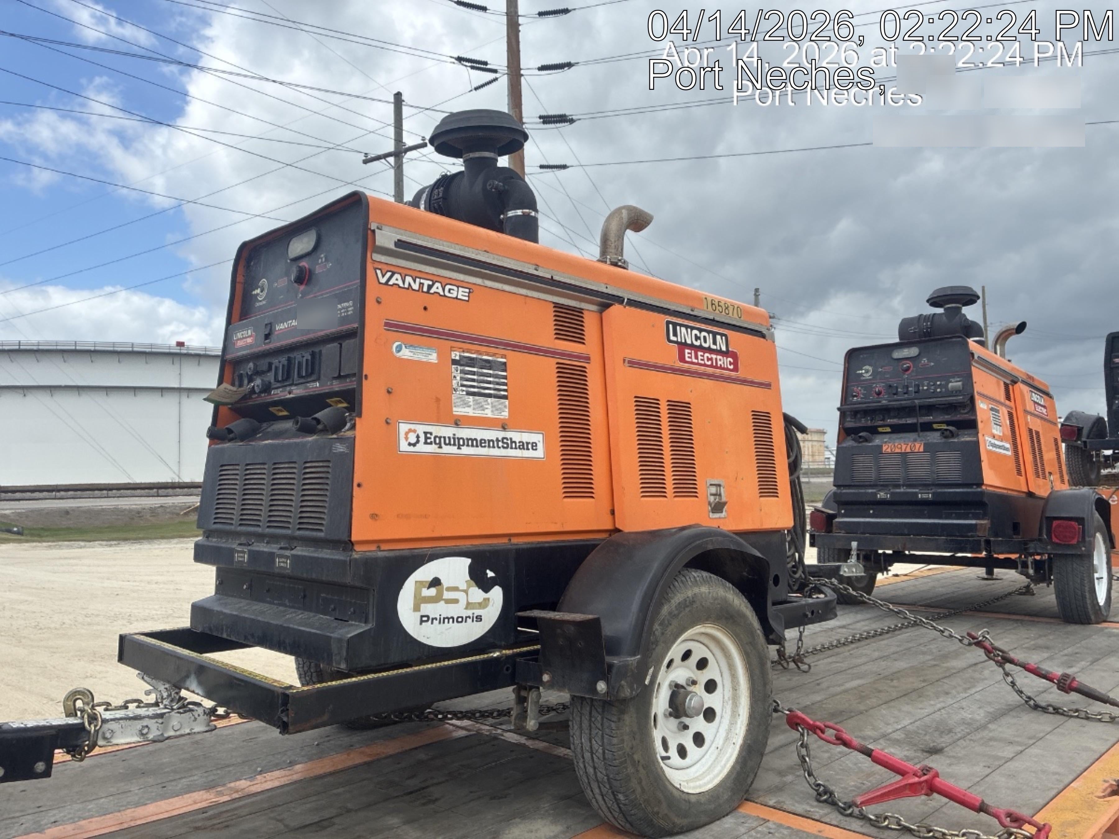 2021 Lincoln Electric Vantage 549X VANTAGE 549X READY-PAK 3 (EQUIPMENTSHARE)