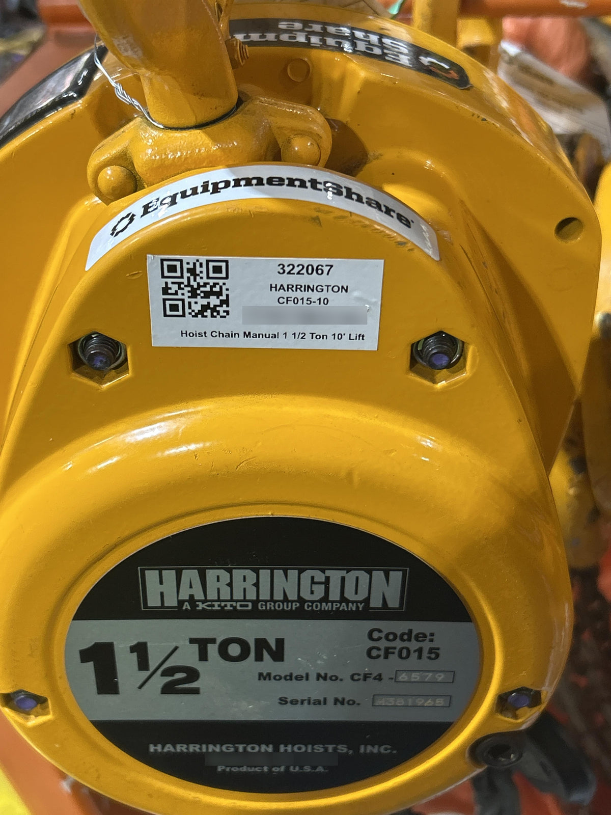 2023 HARRINGTON CF015-10