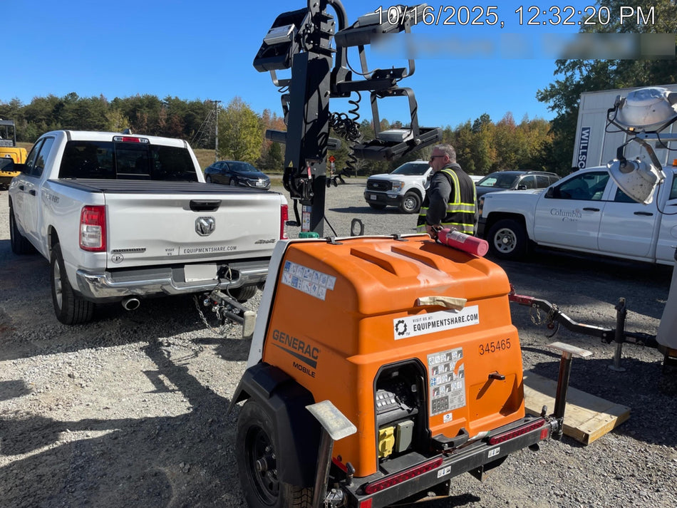 2023 Generac MLT2 Diesel, Flex Switch 120V Input, Powerzone Controller, (4) 320W LED Lights, 4kW Generator, 39.9 Gal Fuel Tank, 2" Ball, T3