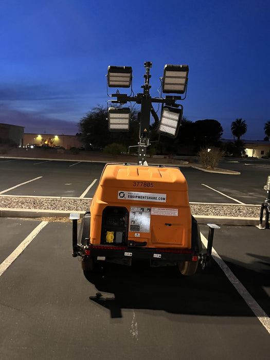 2023 Generac MLT2 Diesel, Flex Switch 120V Input, Powerzone Controller, 
(4) 320W LED Lights, 4kW Generator, 39.9 Gal Fuel Tank, 2" Ball, T3