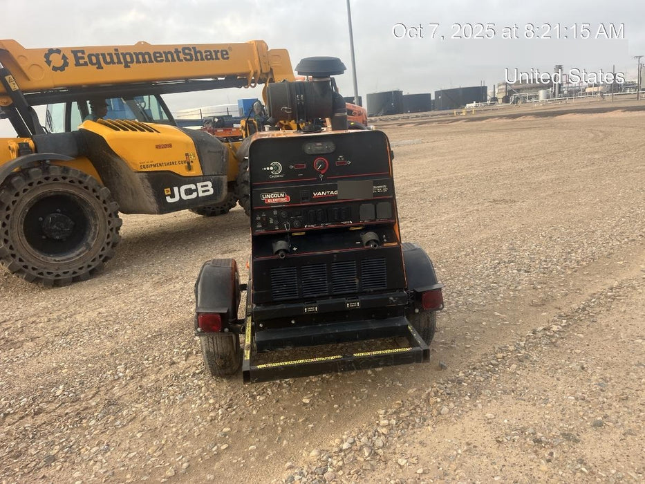 2021 Lincoln Electric Vantage 549X Ready Pak 3, ORANGE (includes trailer, cable rack, fender light kit)