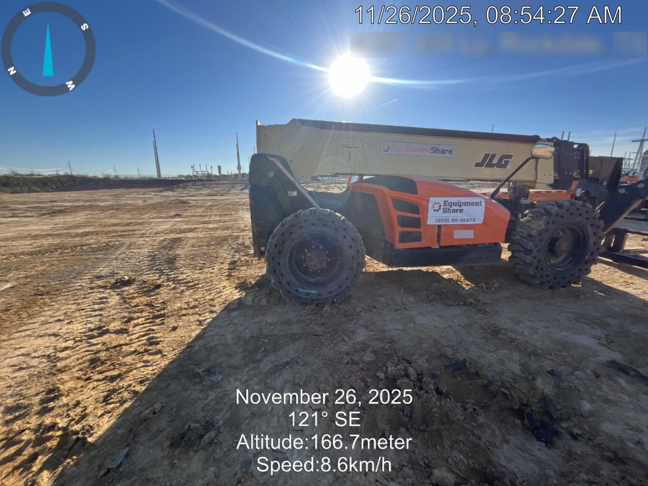 2018 JLG 1255 JLG Skytrak 1255, Cab w/Heat and A/C, Solid Tires (shipping-Boss), Open ROPS, Beacon and Work Light Package