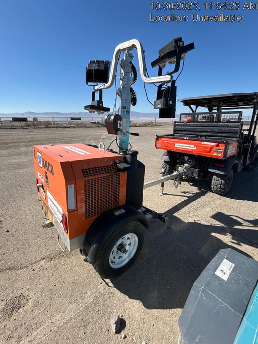 2024 Wanco WLTT-4MM4K Diesel, Deep Sea Controller, Shore Power Plug, Auto Start, (4) 350W LED Floodlights, 4kW Generator, 60 Gal Fuel Tank, 2" Ball, T3