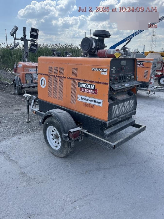 2021 Lincoln Electric Vantage 549X Ready Pak 3, ORANGE (includes trailer, cable rack, fender light kit)