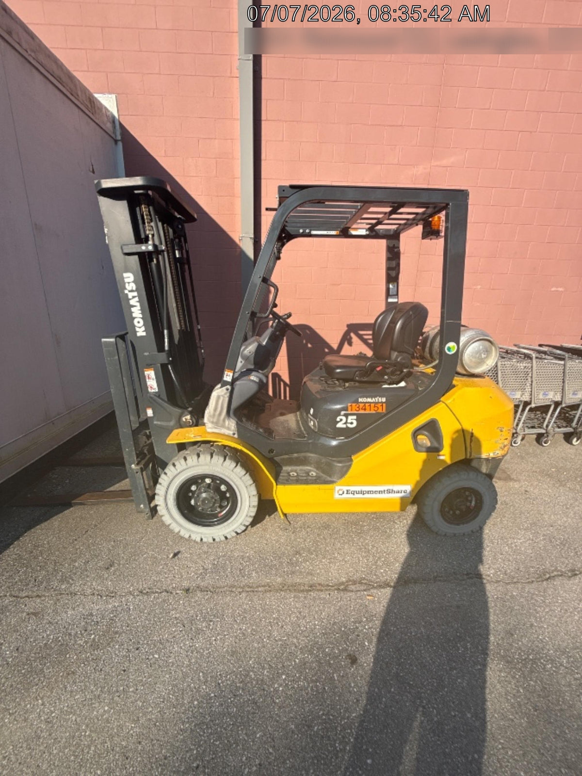2021 KOMATSU FG25T-16 LP