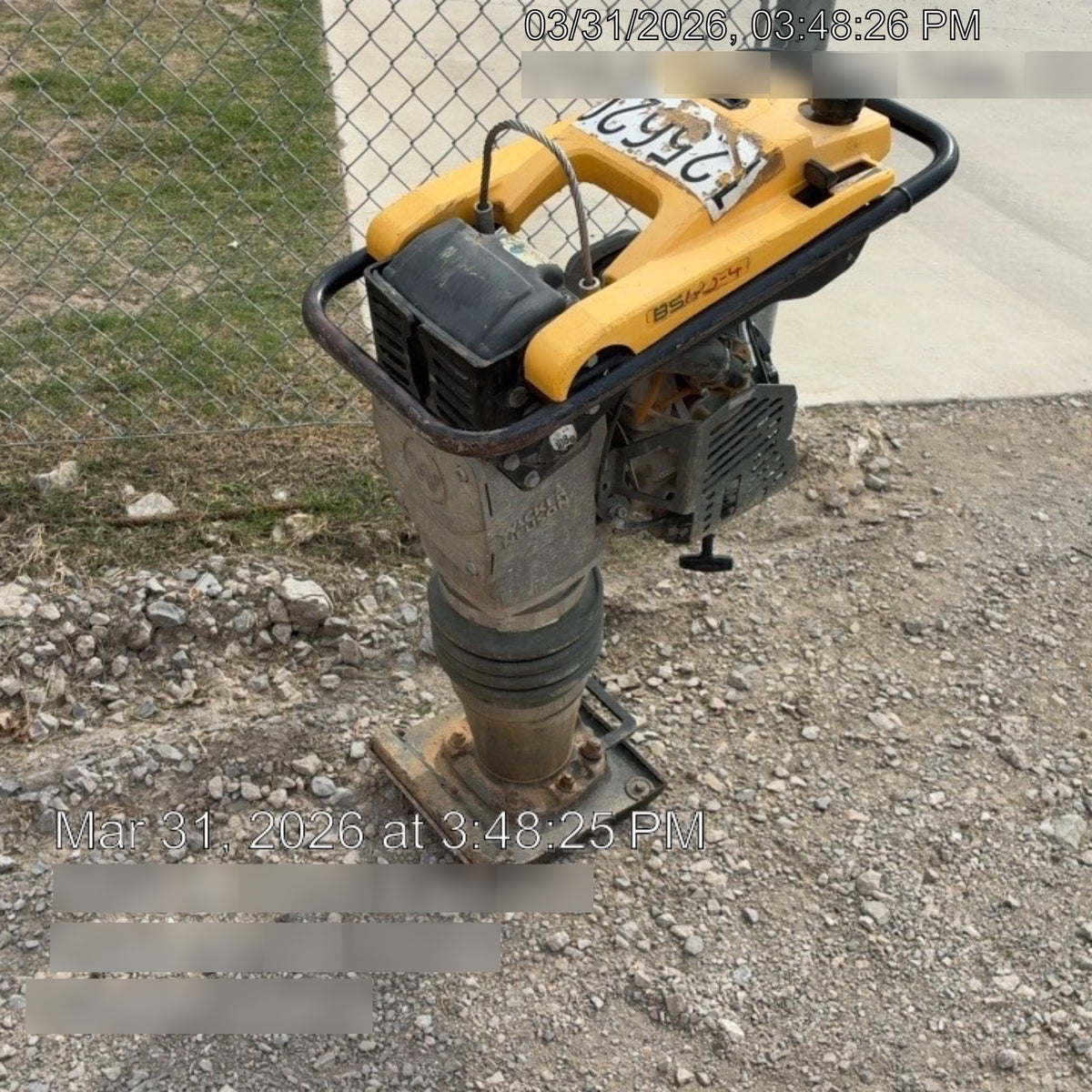 2020 WACKER NEUSON BS60-4As