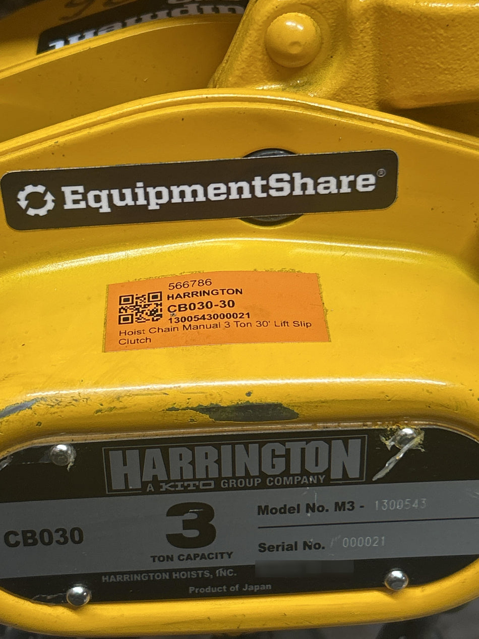 2025 HARRINGTON CB030-30