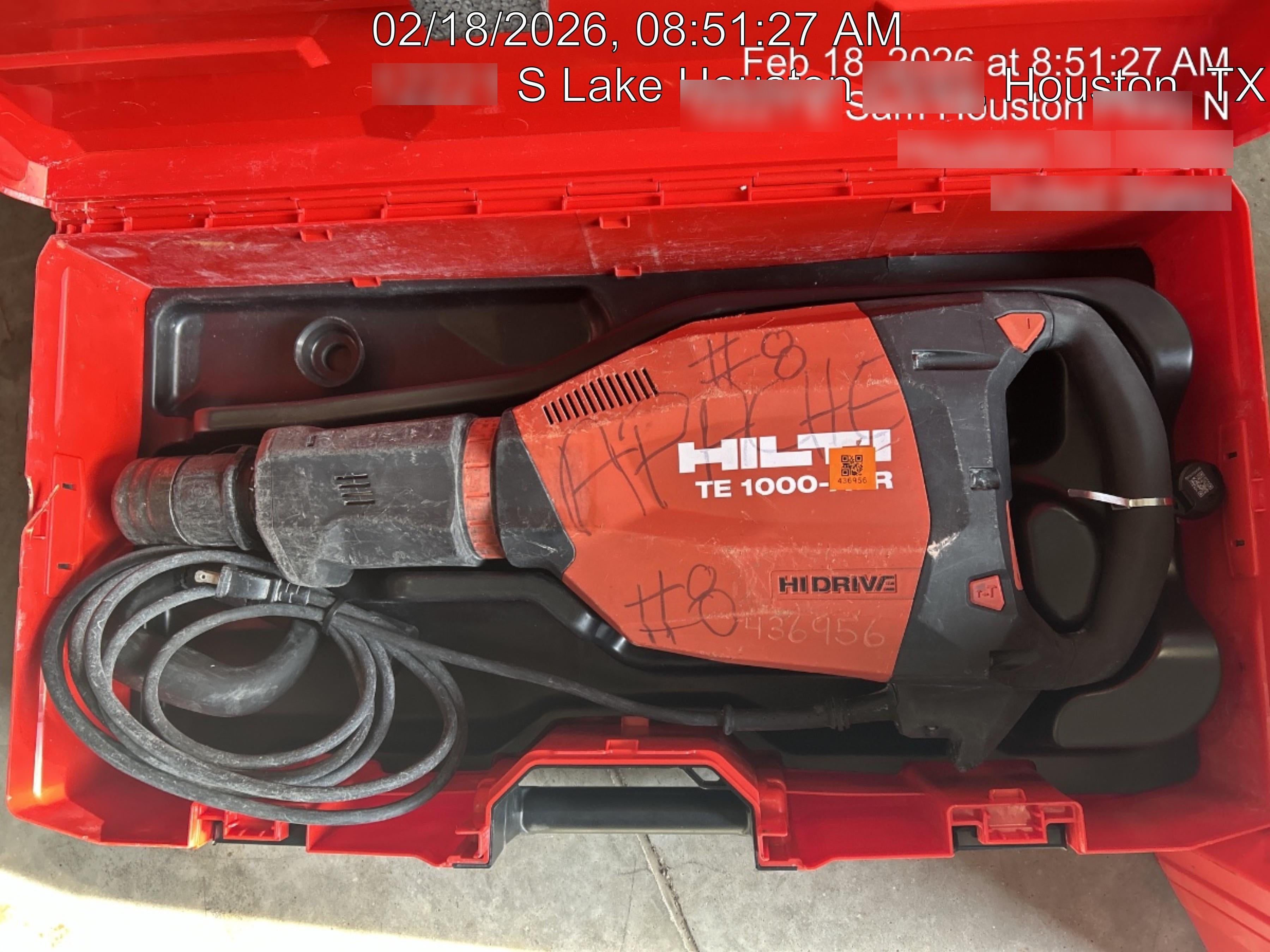 2024 HILTI TE 1000-AVR