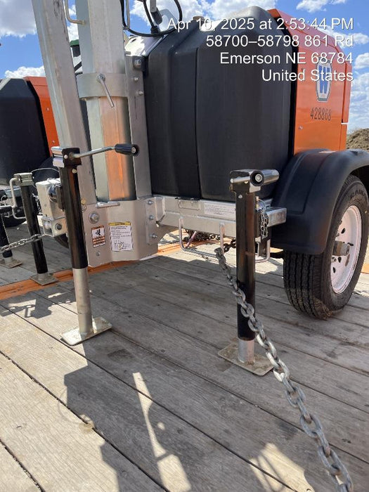 2024 Wanco WLTT-4MM4K Diesel, Deep Sea Controller, Shore Power Plug, Auto Start, (4) 350W LED Floodlights, 4kW Generator, 60 Gal Fuel Tank, 2" Ball, T3