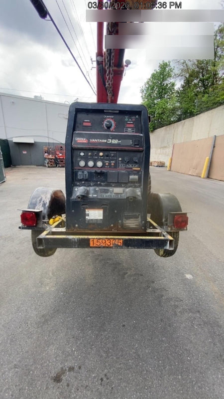 2021 Lincoln Electric Vantage 322 Vantage 322 Ready Pak 3 w/ Decals, ORANGE (includes trailer, cable rack, fender light kit) NO Telematics