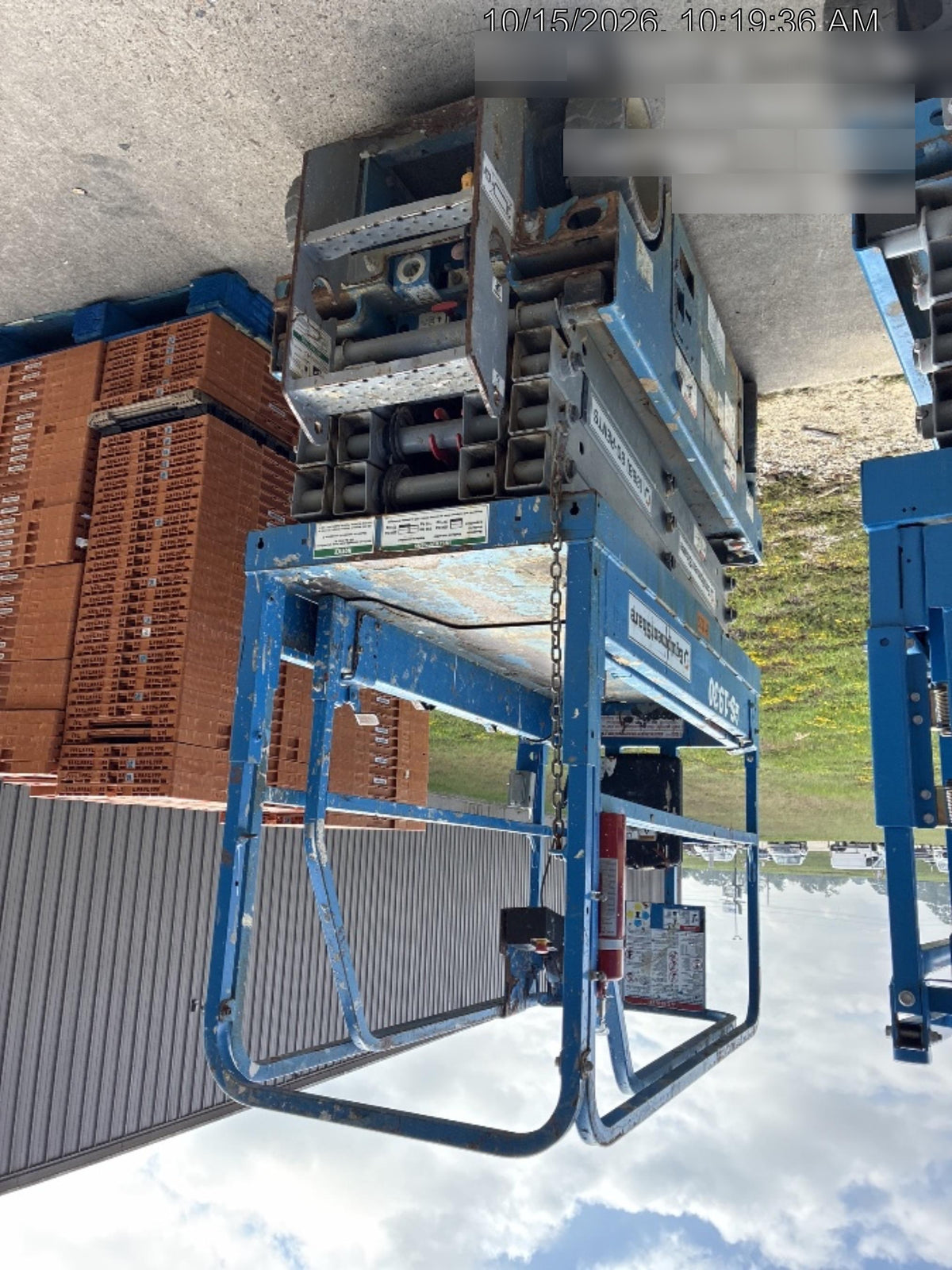 2019 Genie GS-1930 Fixed Rails with Chain Entry
