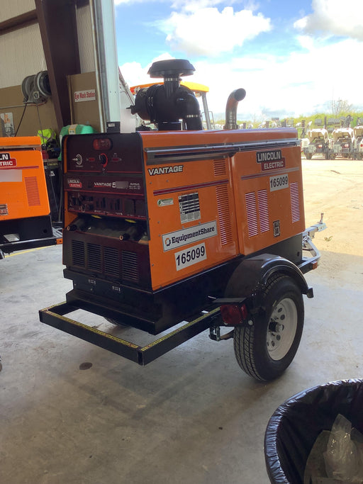 2021 Lincoln Electric Vantage 549X Ready Pak 3, ORANGE (includes trailer, cable rack, fender light kit)