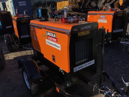 2022 Lincoln Electric LE400 Kubota V1505, Trlr, Cable Rack, Light Kit, ES Decals, T3