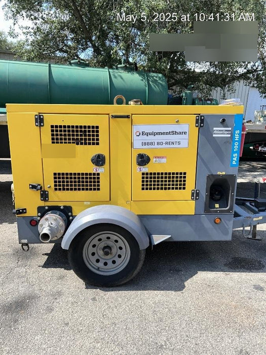 2020 ATLAS COPCO PAS 100 HF CS Enclosed