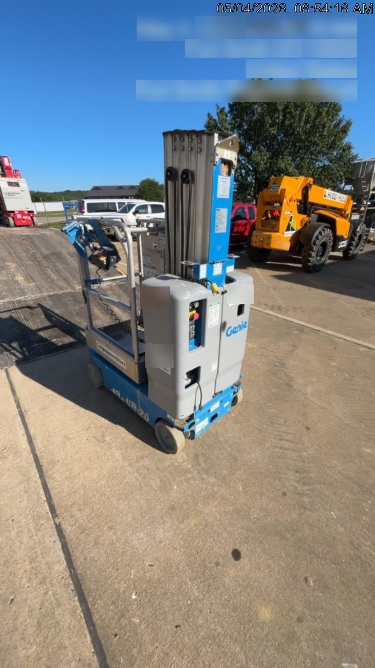 2020 GENIE GR-20