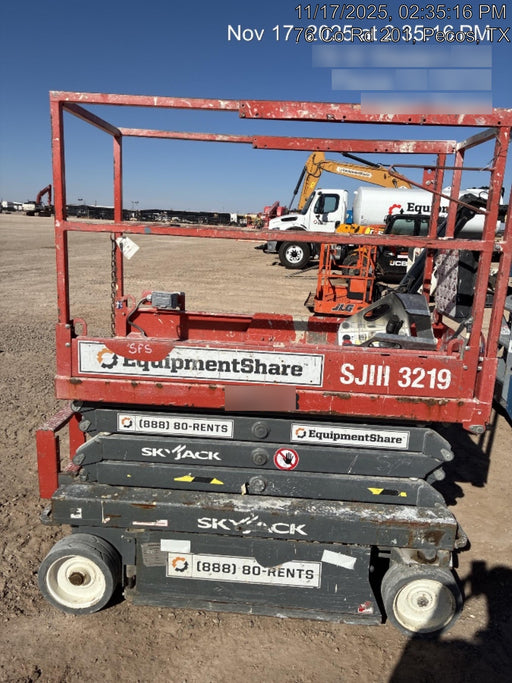 2019 Skyjack SJIII-3219 Standard w/Trojan Batteries