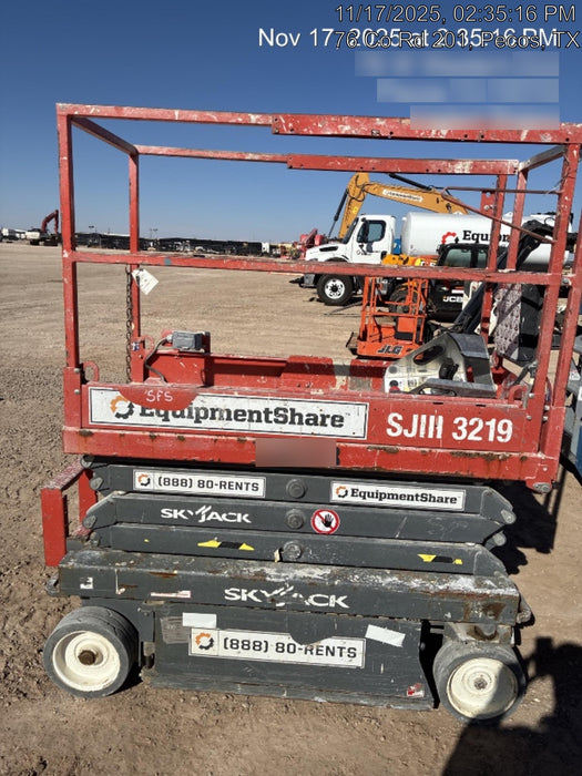 2019 Skyjack SJIII-3219 Standard w/Trojan Batteries