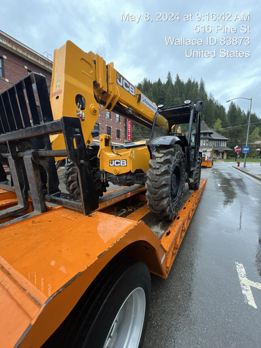 2020 JCB 509-42 Canopy, Solid Tires, Work Lights, Beacon, Aux Hydraulics, Back up Alarm, Lifting Eye, ES Decals