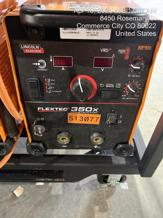 2025 LINCOLN ELECTRIC FLEXTEC 350X