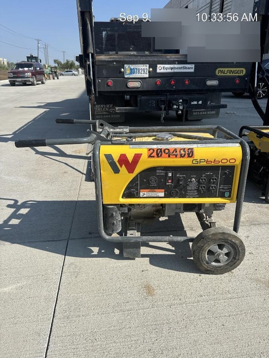 2022 WACKER NEUSON GP6600A