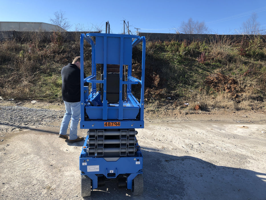 2019 Genie GS-1930 Fixed Rails with Chain Entry