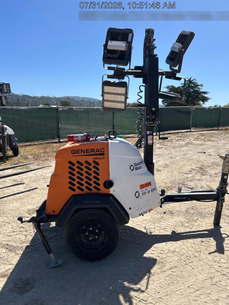 2023 Generac MLT2 Diesel, Flex Switch 120V Input, Powerzone Controller, (4) 320W LED Lights, 4kW Generator, 39.9 Gal Fuel Tank, 2" Ball, T3