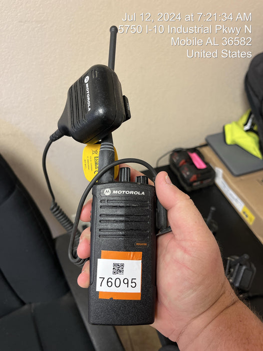 2020 MOTOROLA RDU4100