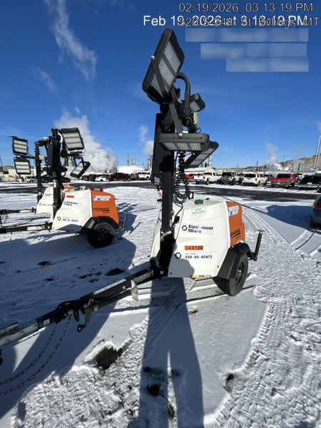 2023 Generac MLT2 Diesel, Flex Switch 120V Input, Powerzone Controller, (4) 320W LED Lights, 4kW Generator, 39.9 Gal Fuel Tank, 2" Ball, T3