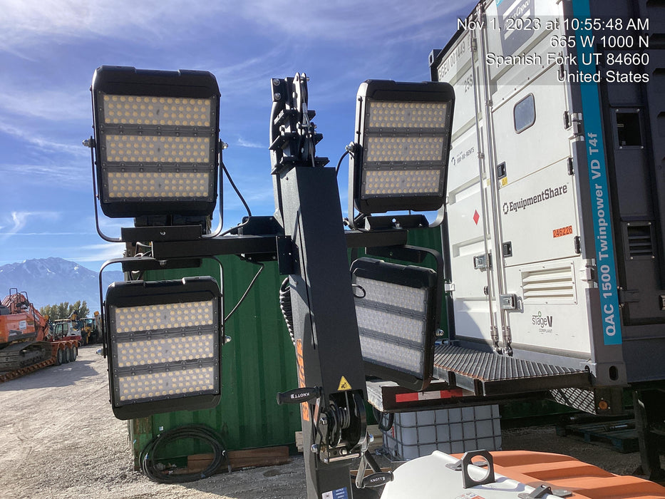 2023 Generac MLT2 Diesel, Flex Switch 120V Input, Powerzone Controller, (4) 320W LED Lights, 4kW Generator, 39.9 Gal Fuel Tank, 2" Ball, T3