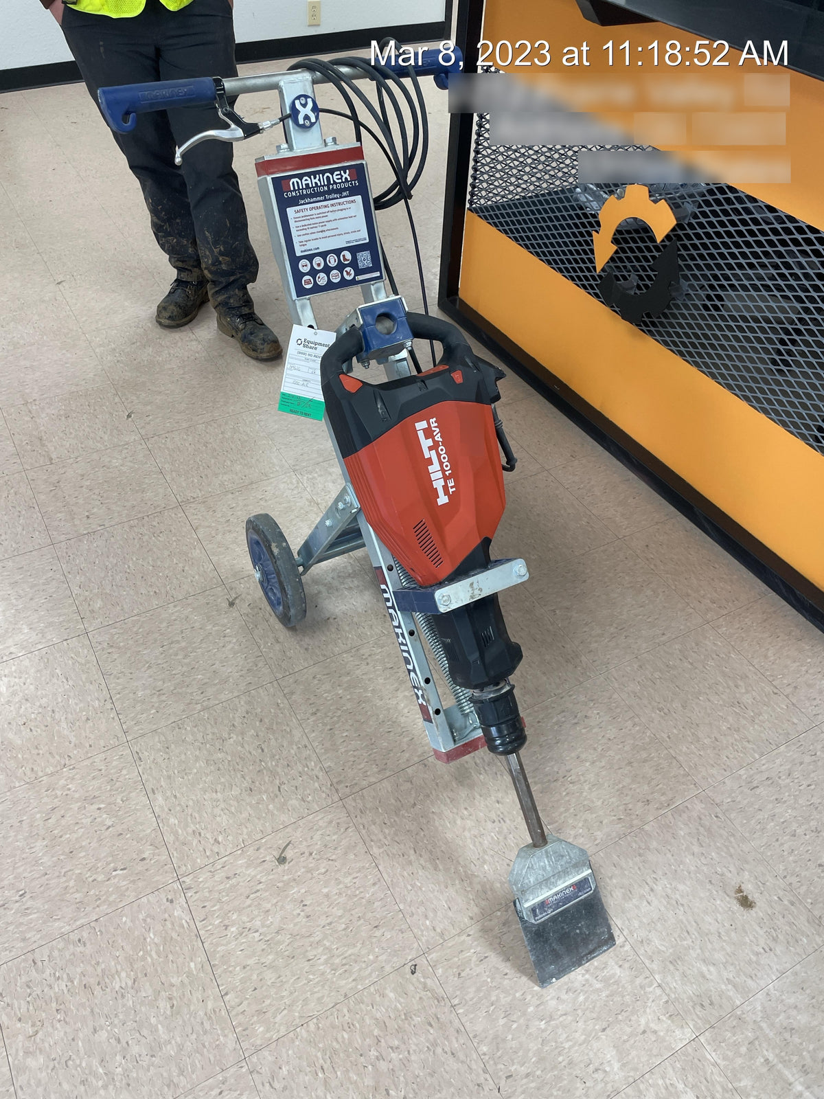 2021 HILTI TE 1000-AVR