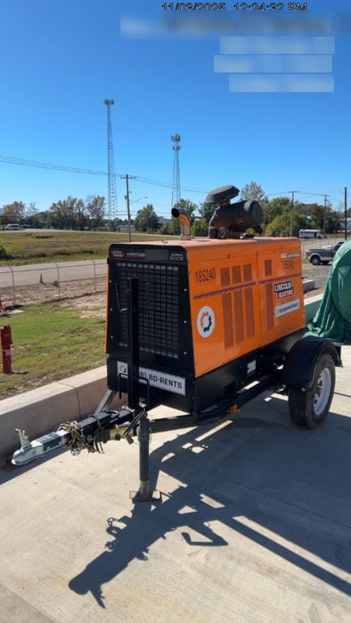 2021 Lincoln Electric Vantage 549X Ready Pak 3, ORANGE (includes trailer, cable rack, fender light kit)