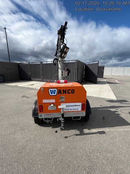 2024 Wanco WLTT-4MM4K Diesel, Deep Sea Controller, Shore Power Plug, Auto Start, (4) 350W LED Floodlights, 4kW Generator, 60 Gal Fuel Tank, 2" Ball, T3