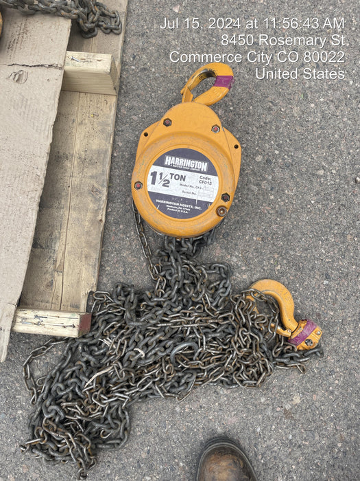 2022 HARRINGTON CF015-20