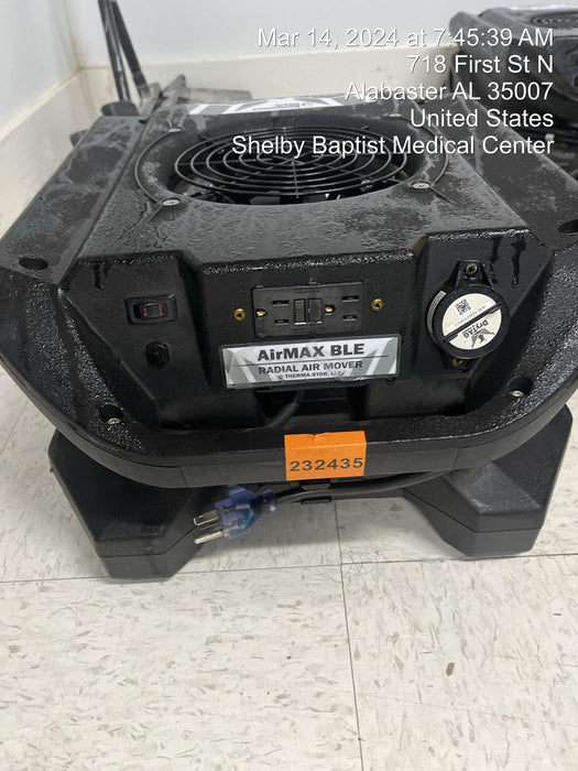 2022 PHOENIX AirMAX Radial Air Mover